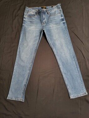 Ring Of Fire Slim Blue Jeans Men Size 33X30